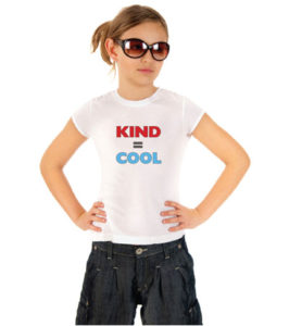 Children's clothing can send a positive message.