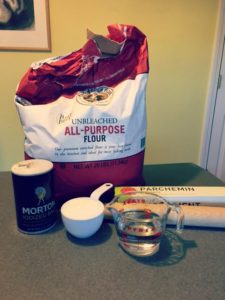 DIY salt dough ingredients