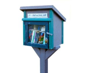 little free library- great for exchanging books.