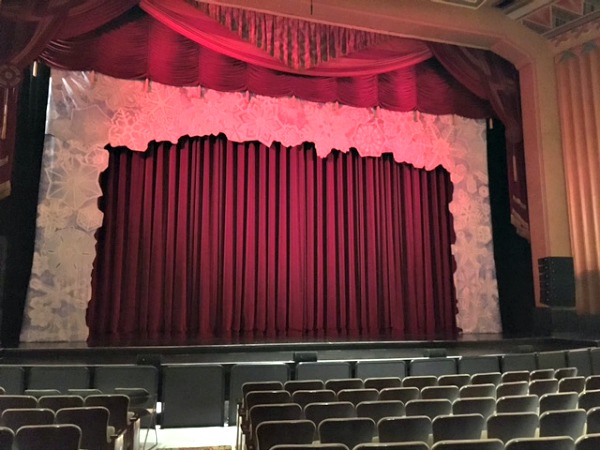 theater, stage, curtain