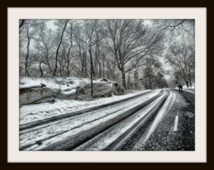 I hate winter because roads and sidewalks are icy.