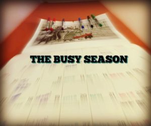 Busy season calendar