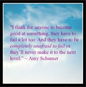 Failing, Amy Schumer, quote
