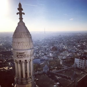 View From Sacre-Coeur, Paris, during my mom vacation.