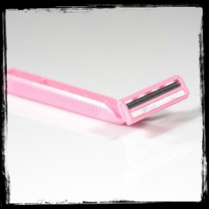 pink razor blade