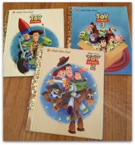 Toy Story, Missing Dads, books