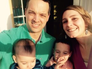 Family photo from my marathon marriage.