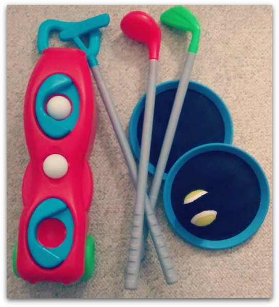 Outdoor Toys: the New, the Nostalgic and the Nifty Outdoor toys; golf set & velcro catch