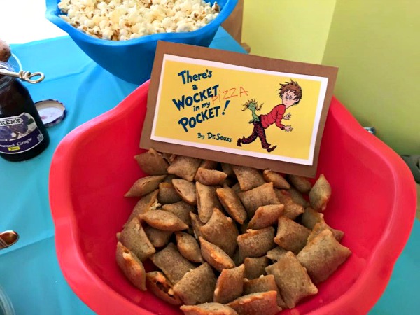 mini pizza pockets, book cover