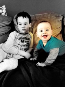 angry little person bright little brother