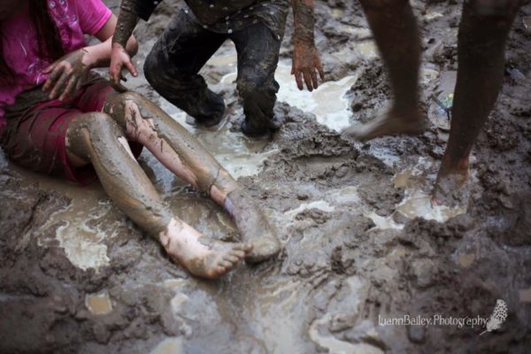 Lions and Lambs and Why March is the Worst Mud on kids bodies