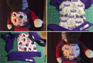 Molly's Crunchy Crafts Mei Dai Doll Carrier