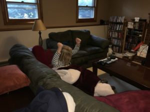 movies, daughter, cheering