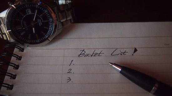 Turning 40 Bucket List