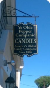 candy company sign