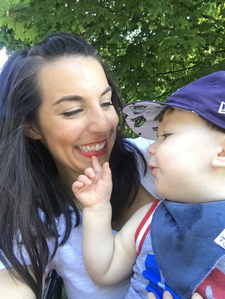 Summer-Proof Make-up mom and baby