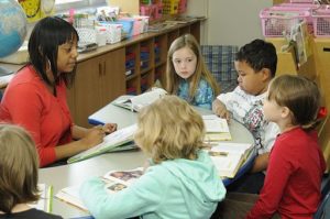 I am thanking teachers for their hard work with children.