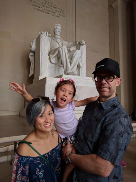 Bilingual and bicultural family in Washington, DC.