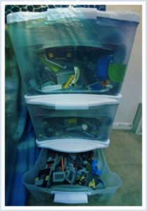 storage drawer for Legos