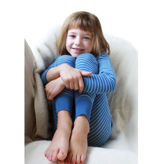 Danish Wool Long Underwear keeps kids warm!