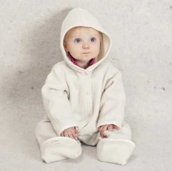 danish Wool Babysuit