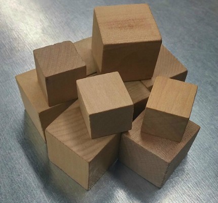 wooden blocks make a great baby gift