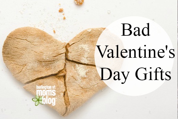 Bad Valentine’s Day Gifts – What I Really Don’t Want to Receive a broken heart cookie and the title "Bad Valentine's Day Gifts"