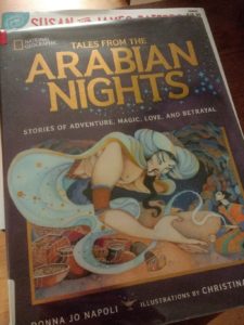 Arabian Nights, book, chapter book, reading