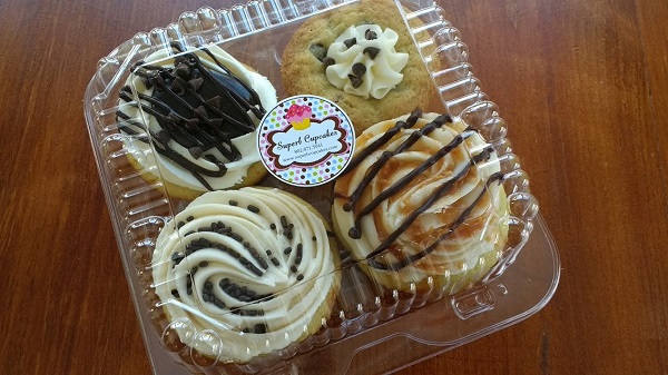 cupcakes, dessert, budget lunch, lunch date, local bakery
