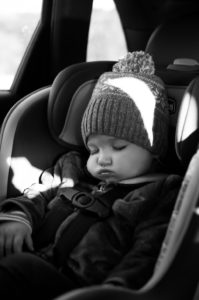 sleeping toddler