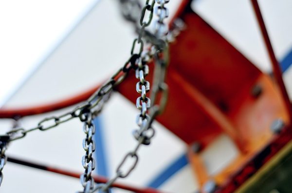 March Madness Memories basketball hoop for march madness