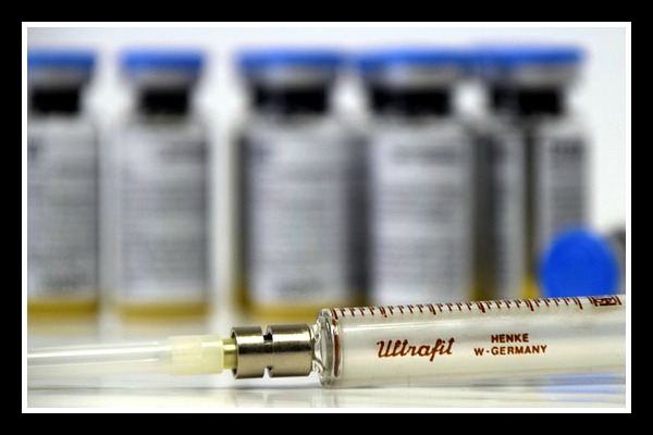 needle to inject Botox