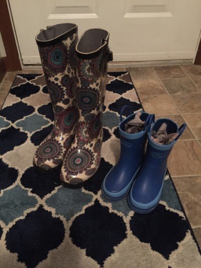 rubber boots
