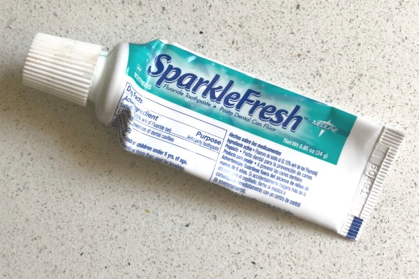 sparkle fresh toothpaste