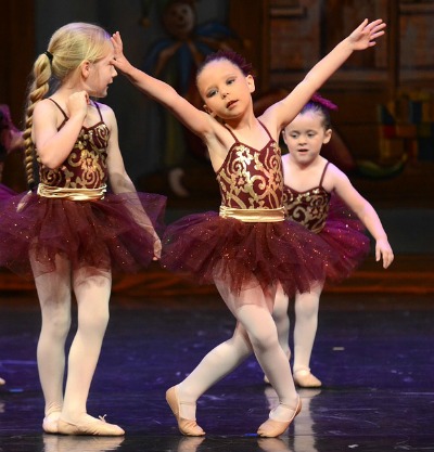 Young Ballerinas at their recital.