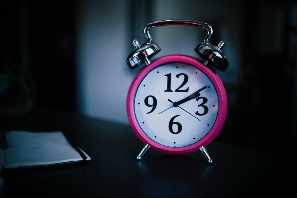 School Year Goals: Thinking About What I Need to Do to Stay Sane alarm clock to help me keep my school year goals
