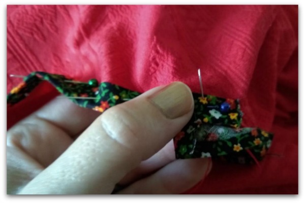 sewing a dress seam