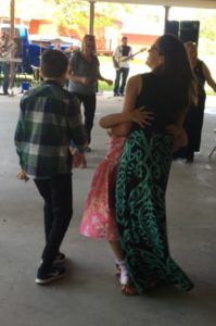 Middle school, dancing
