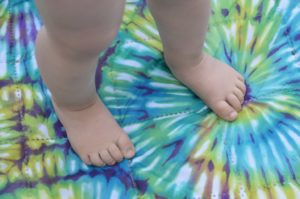 toddler, feet, sand, baby powder