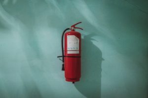 fire safety, fire extinguisher