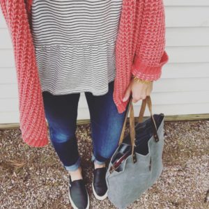waxed canvas, fall fashion, tote bag