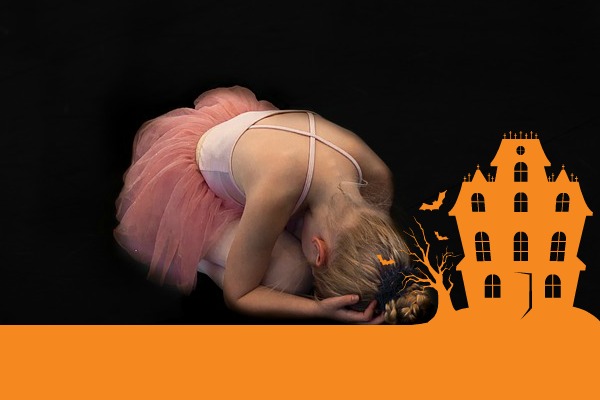 girl in a ballerina costume