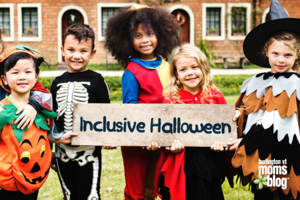Inclusive Halloween: How To Make the Holiday Safe and Accepting Children in costumes hoping for an inclusive Halloween