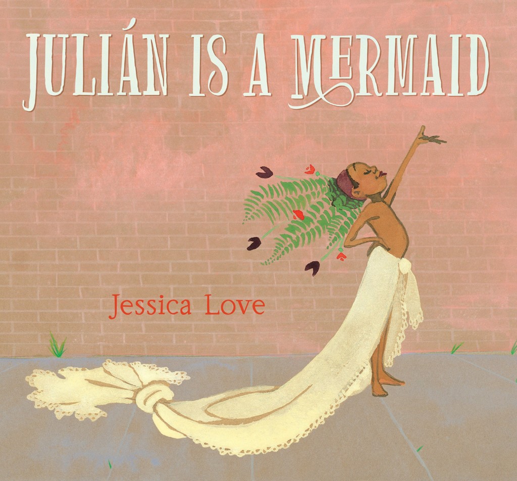 Cover of the children's book Julian is a Mermaid
