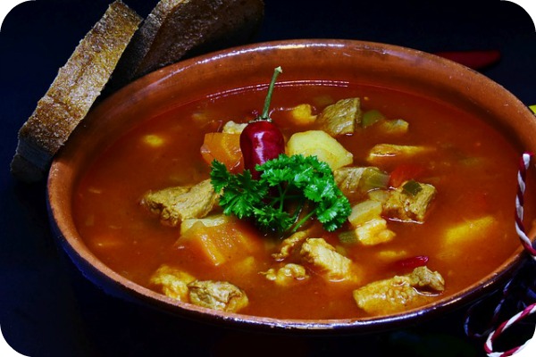 pot of soup to beat the winter blues