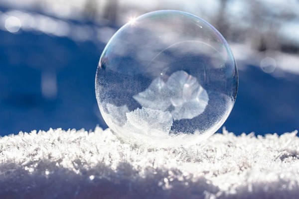 Beat the Winter Blues for a Happier, Healthier January ice bubble