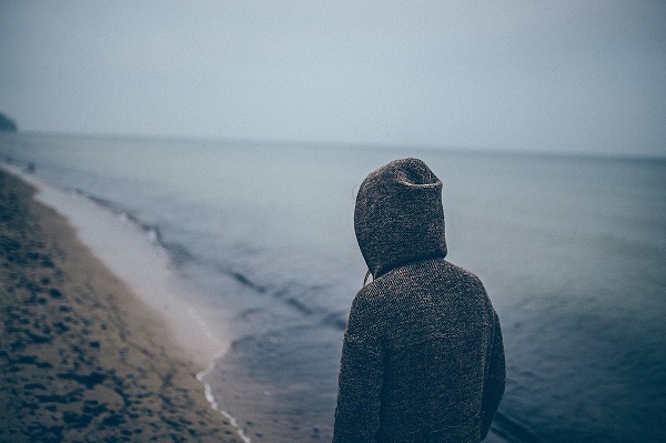 making friends, keeping friends, adult friends, coast, fog, woman