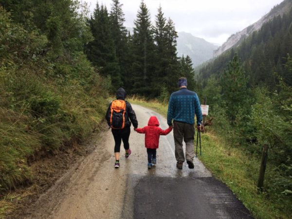 family, hike