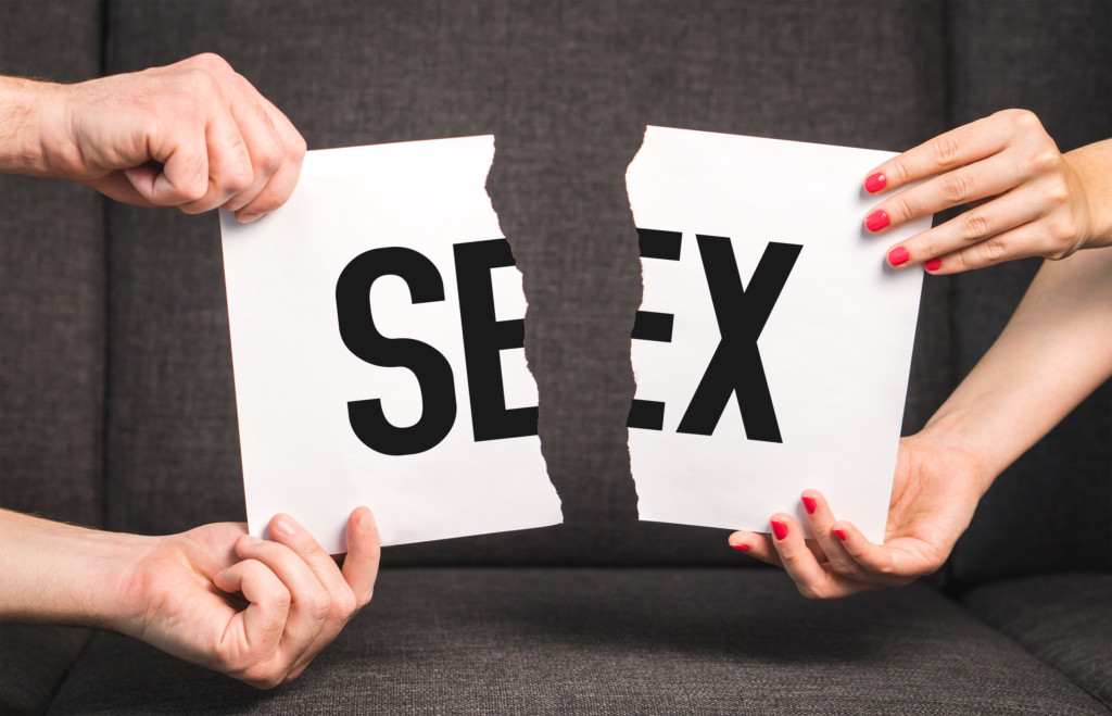 SEX ripped in half