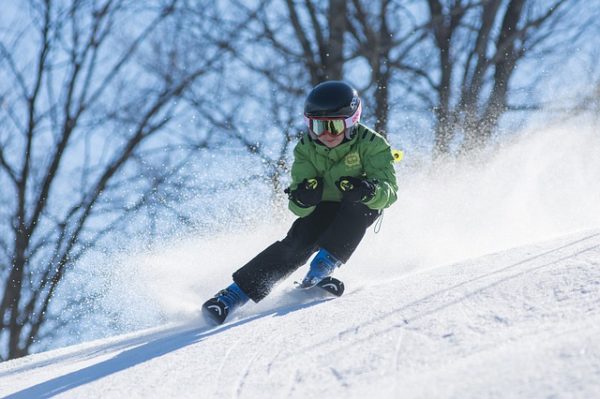 skier, skiing, snow, winter